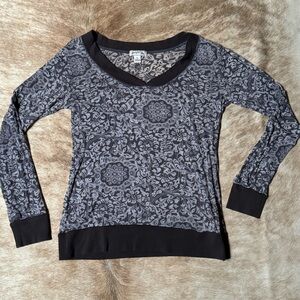 Vintage Cowgirl Up long sleeve burnout tee